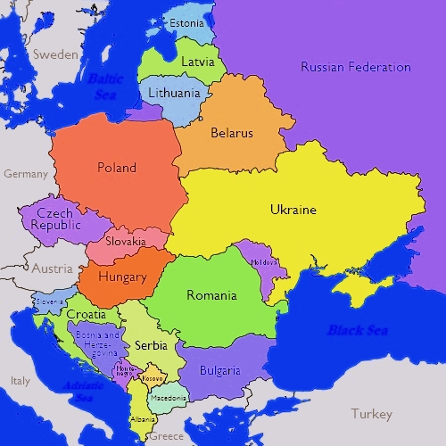 Current Map Of Europe