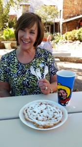 Pretty Patsy and the funnel cake